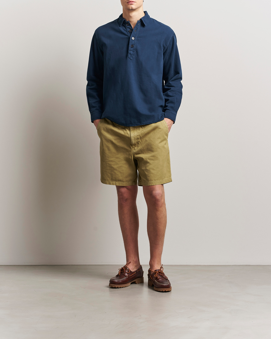 Heren | Korte broek | Filson | Oakville Canvas Shorts Slate Olive