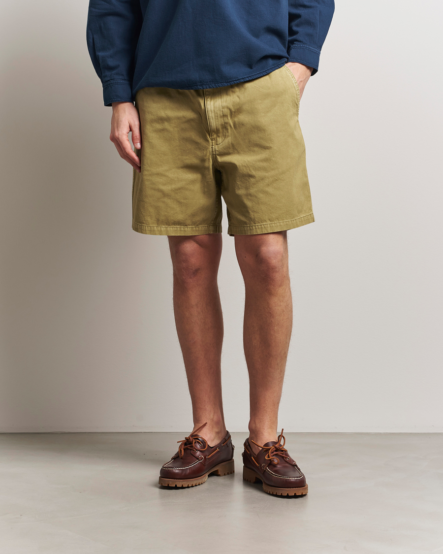 Heren | Korte broek | Filson | Oakville Canvas Shorts Slate Olive