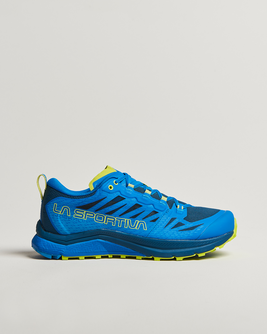 Heren | Hardloopschoenen | La Sportiva | Jackal II Electric Blue/Lime Punch