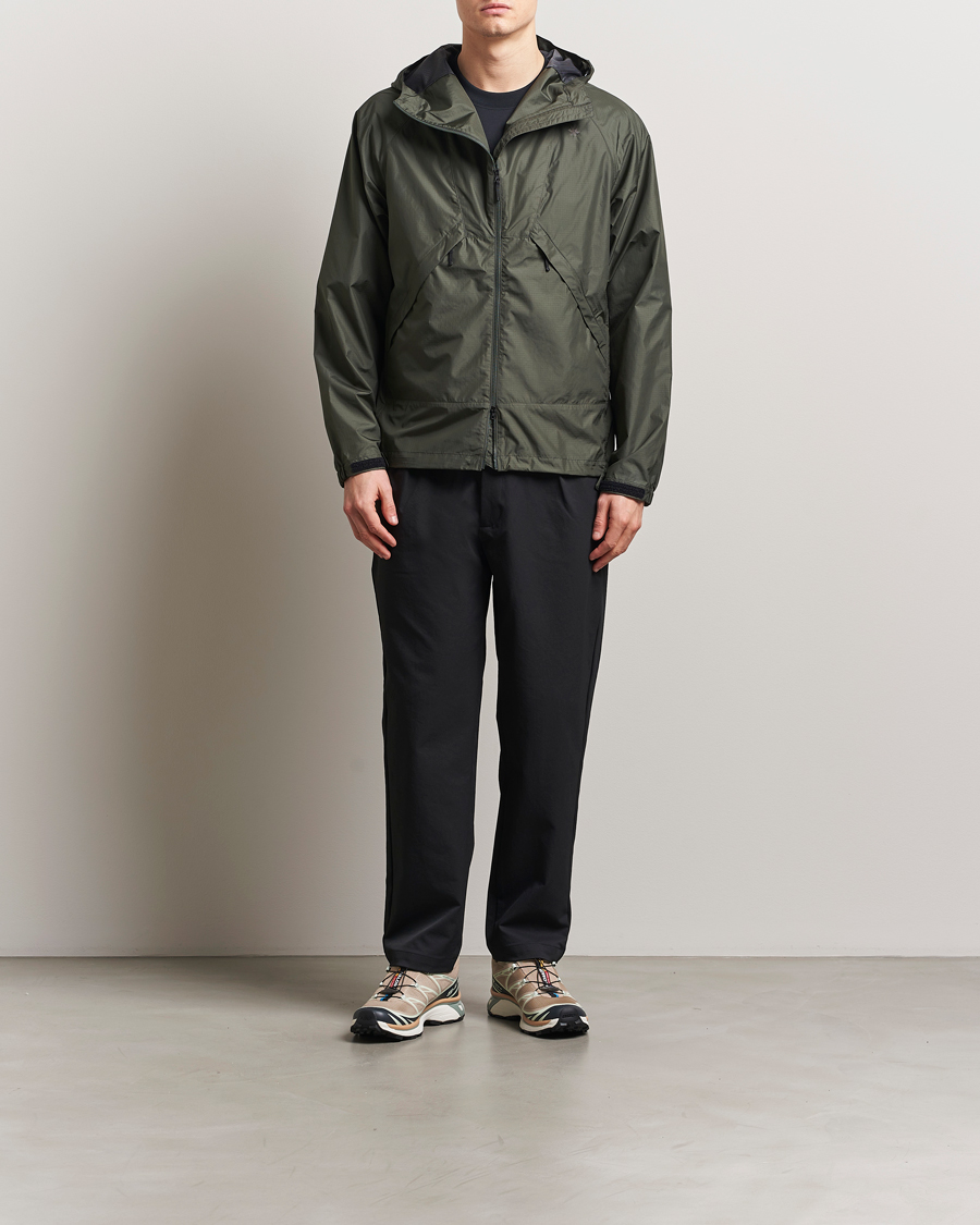 Heren | Broeken | Goldwin | One Tuck Tapered Stretch Pants Black
