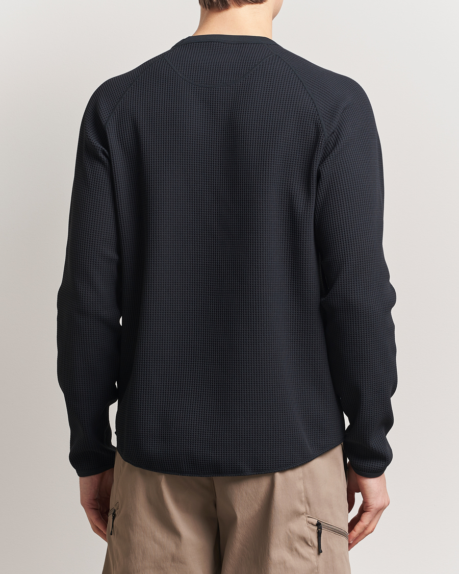 Heren | T-shirts | Goldwin | WF Light L/S T-Shirt Black