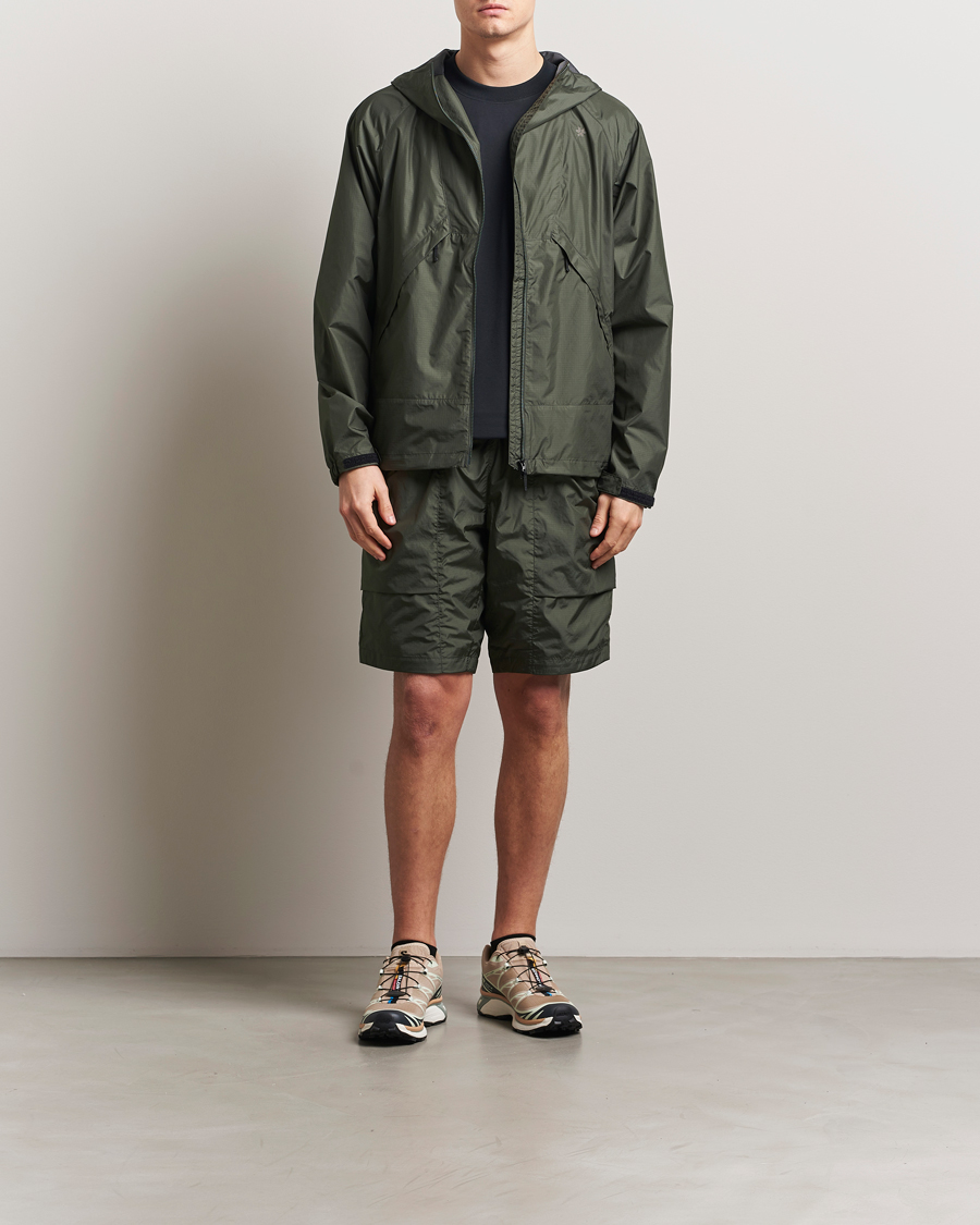 Heren | Jassen | Goldwin | Rip-Stop Hooded Jacket Dark Olive
