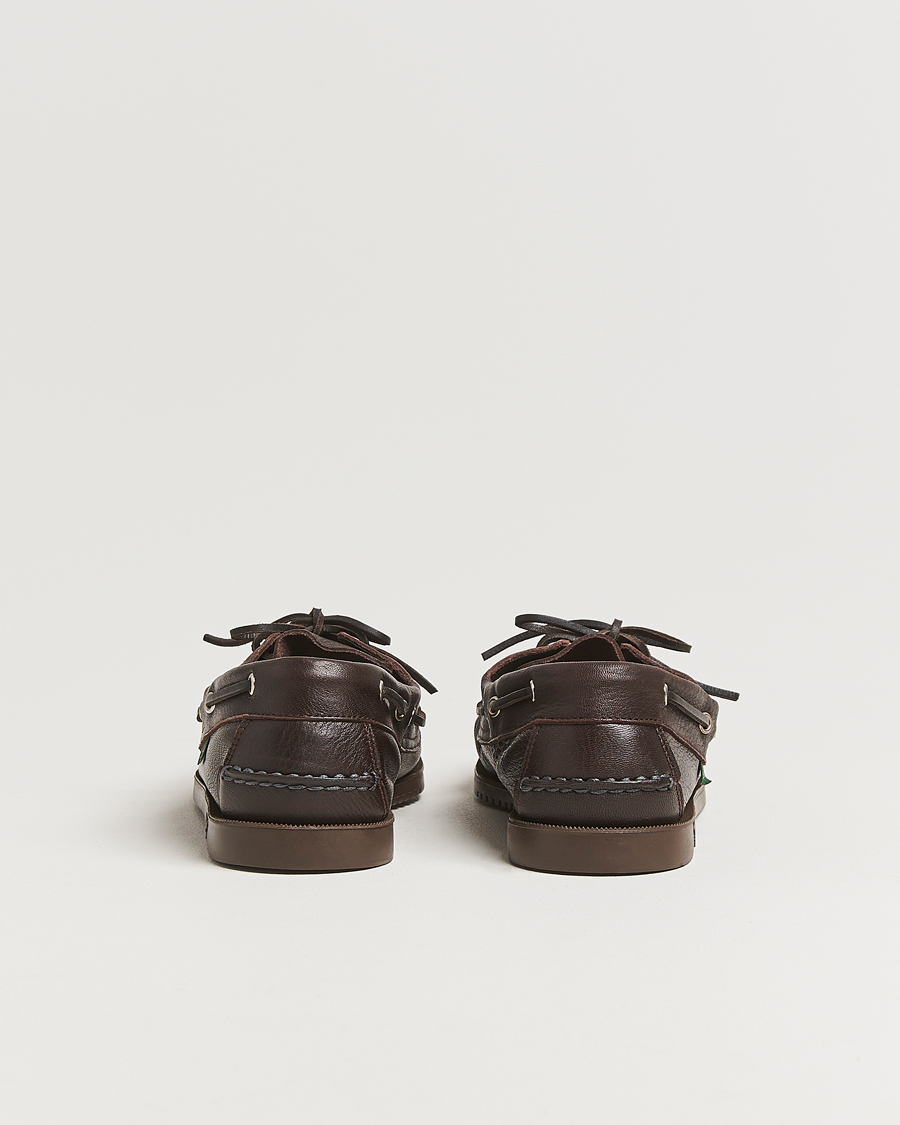 Heren | Bootschoenen | Paraboot | Barth Boat Shoe Marron Deerskin