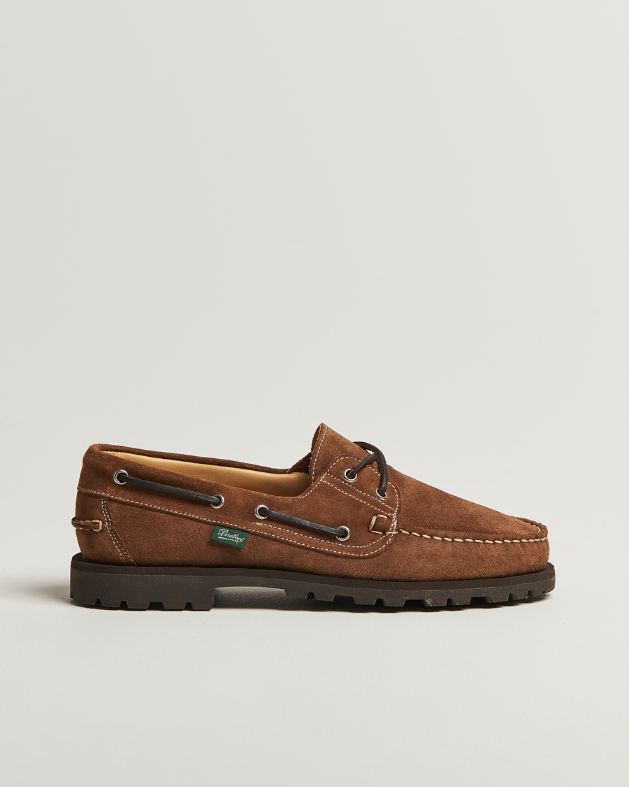 Heren | Bootschoenen | Paraboot | Malo Moccasin Cognac Suede