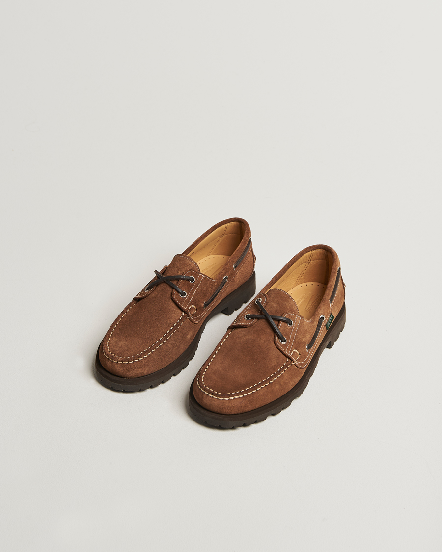 Heren | Bootschoenen | Paraboot | Malo Moccasin Cognac Suede