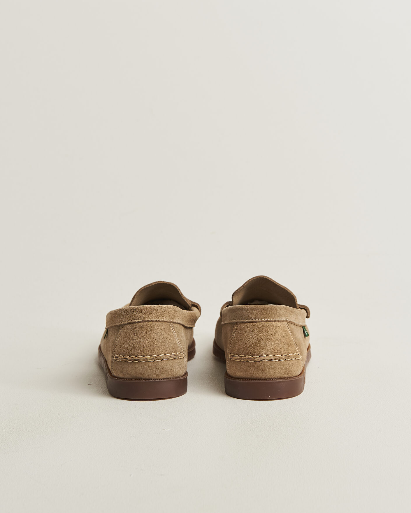 Heren | Instappers | Paraboot | Coraux Moccasin Sand Suede