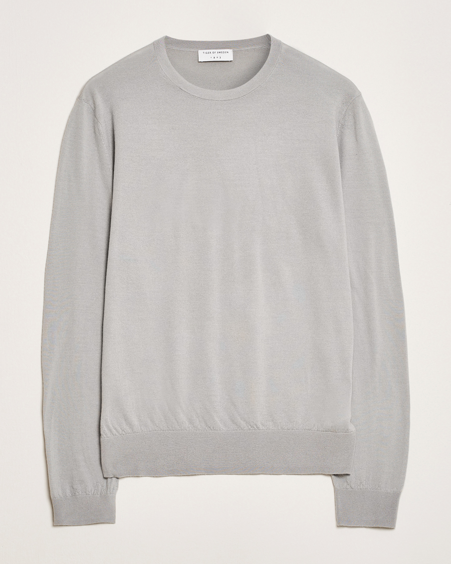 Heren | Truien | Tiger of Sweden | Connor Merino Sweater Granite