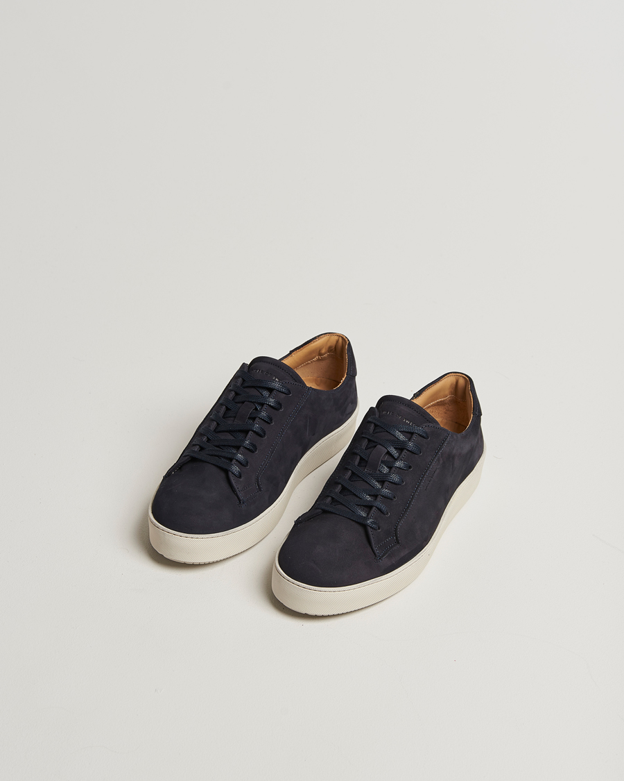 Heren | Sneakers | Tiger of Sweden | Salas Suede Sneaker Light Ink