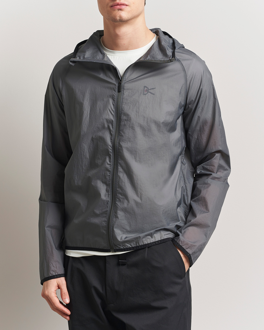 Heren | Jassen | District Vision | Ultralight Water Repellent Jacket Charcoal