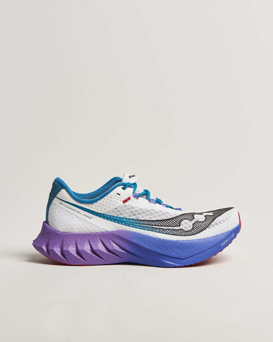 Heren | Hardloopschoenen | Saucony | Endorphin Pro 4 White/Shadow