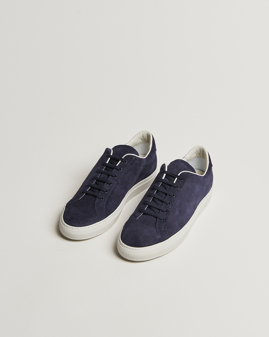 Heren | Sneakers | Common Projects | Retro Suede Sneaker Navy