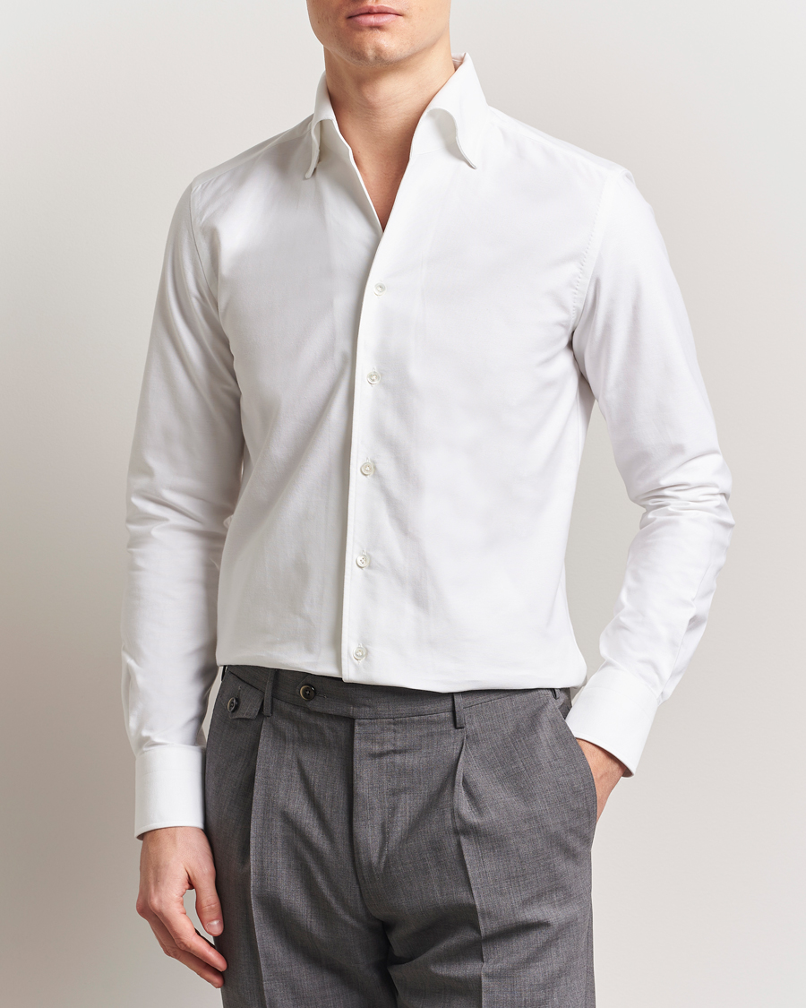Heren | Overhemden | 100Hands | Button Down Oxford Shirt White