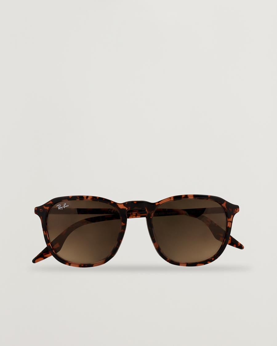 Heren | Zonnebrillen | Ray-Ban | 0RB2203 Sunglasses Havana