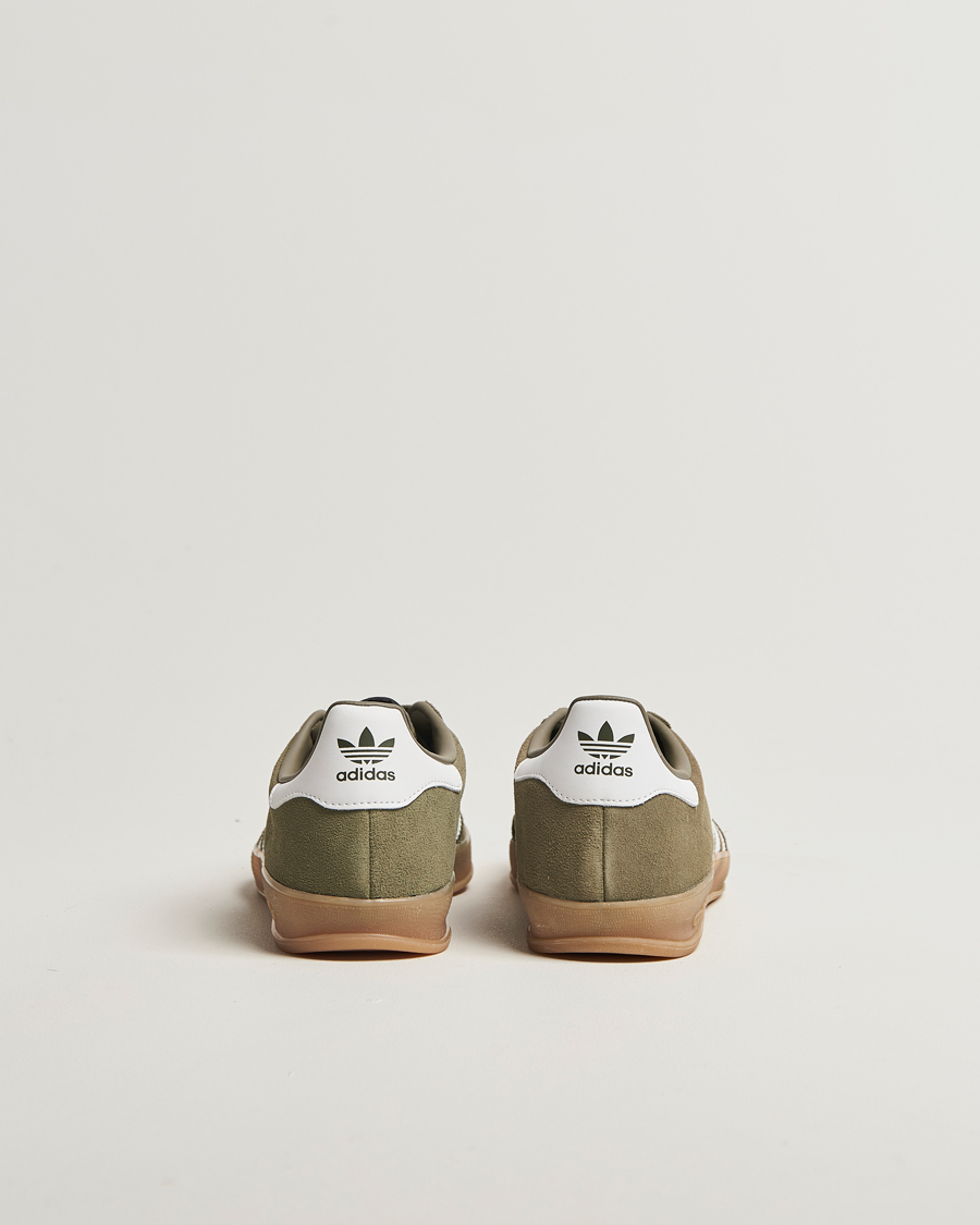 Heren | Sneakers | adidas Originals | Gazelle Indoor Sneaker Olive/White
