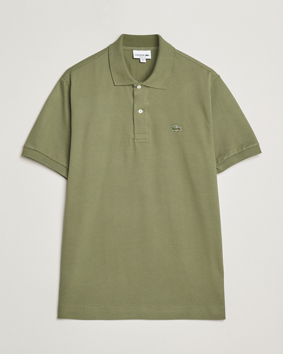 Heren | Polo's | Lacoste | Original Polo Piké Khaki Green