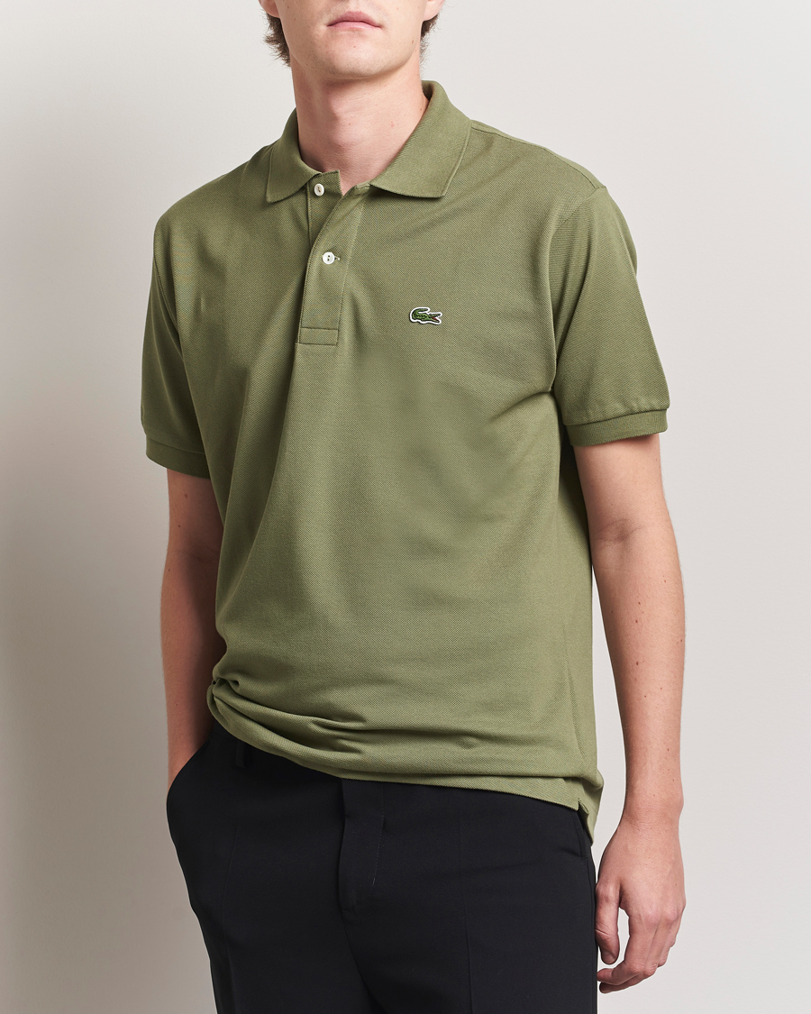Heren | Polo's | Lacoste | Original Polo Piké Khaki Green
