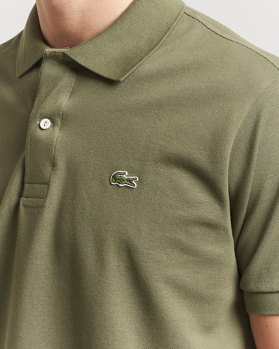 Heren | Polo's | Lacoste | Original Polo Piké Khaki Green
