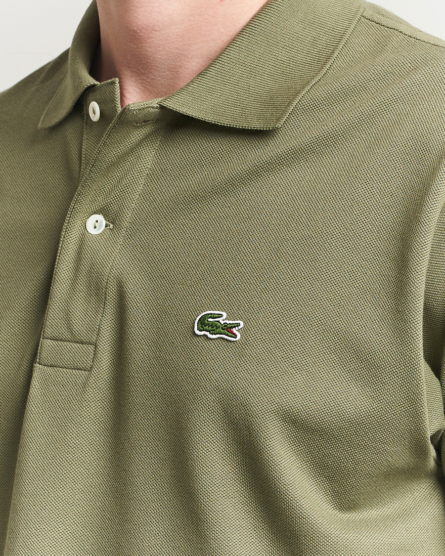 Heren | Polo's | Lacoste | Original Polo Piké Khaki Green