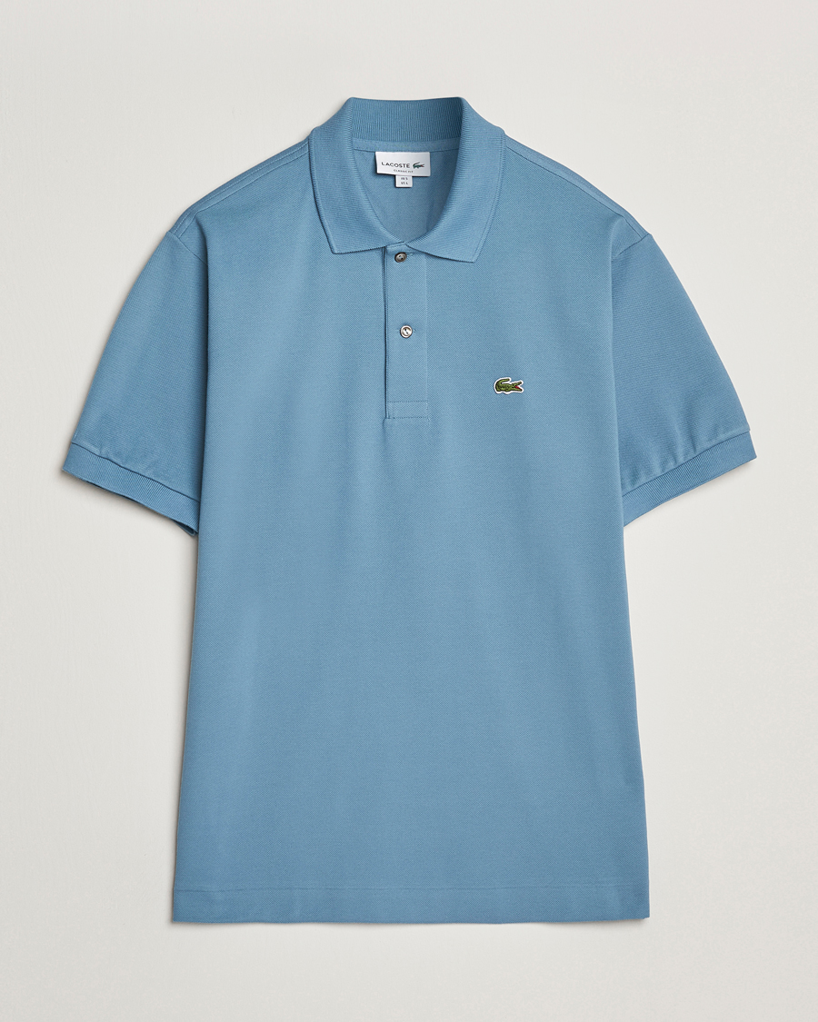 Heren | Polo's | Lacoste | Original Polo Piké Limestone Blue