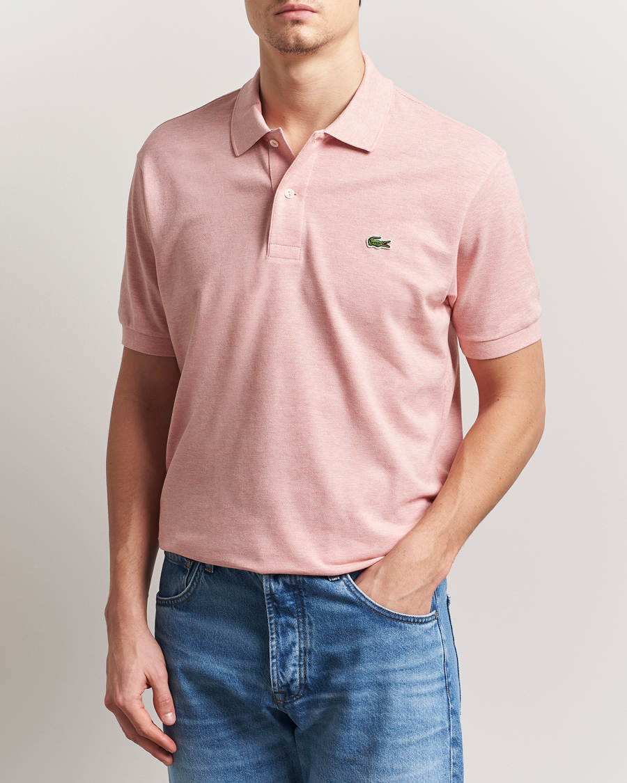 Heren | Polo's | Lacoste | Original Polo Piké Strawberry Chine