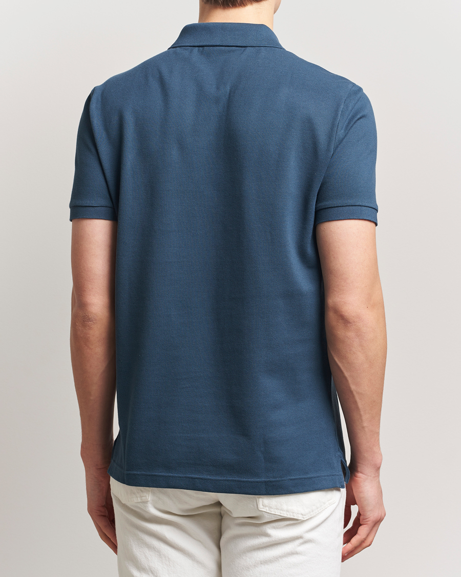 Heren | Polo's | Lacoste | Slim Fit Polo Piké Falcon Blue