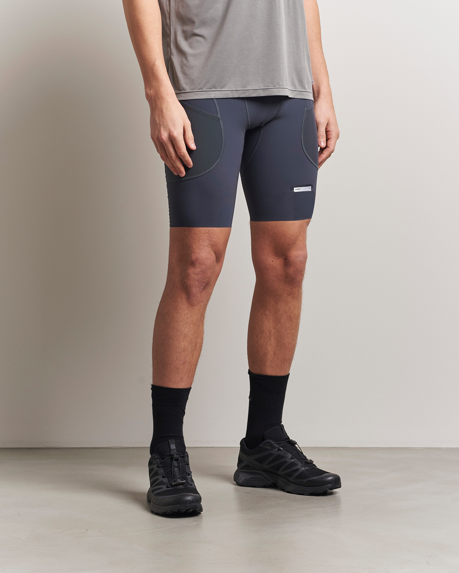 Heren | Korte broek | Satisfy | PowerSilk 9 Half Tights Grey
