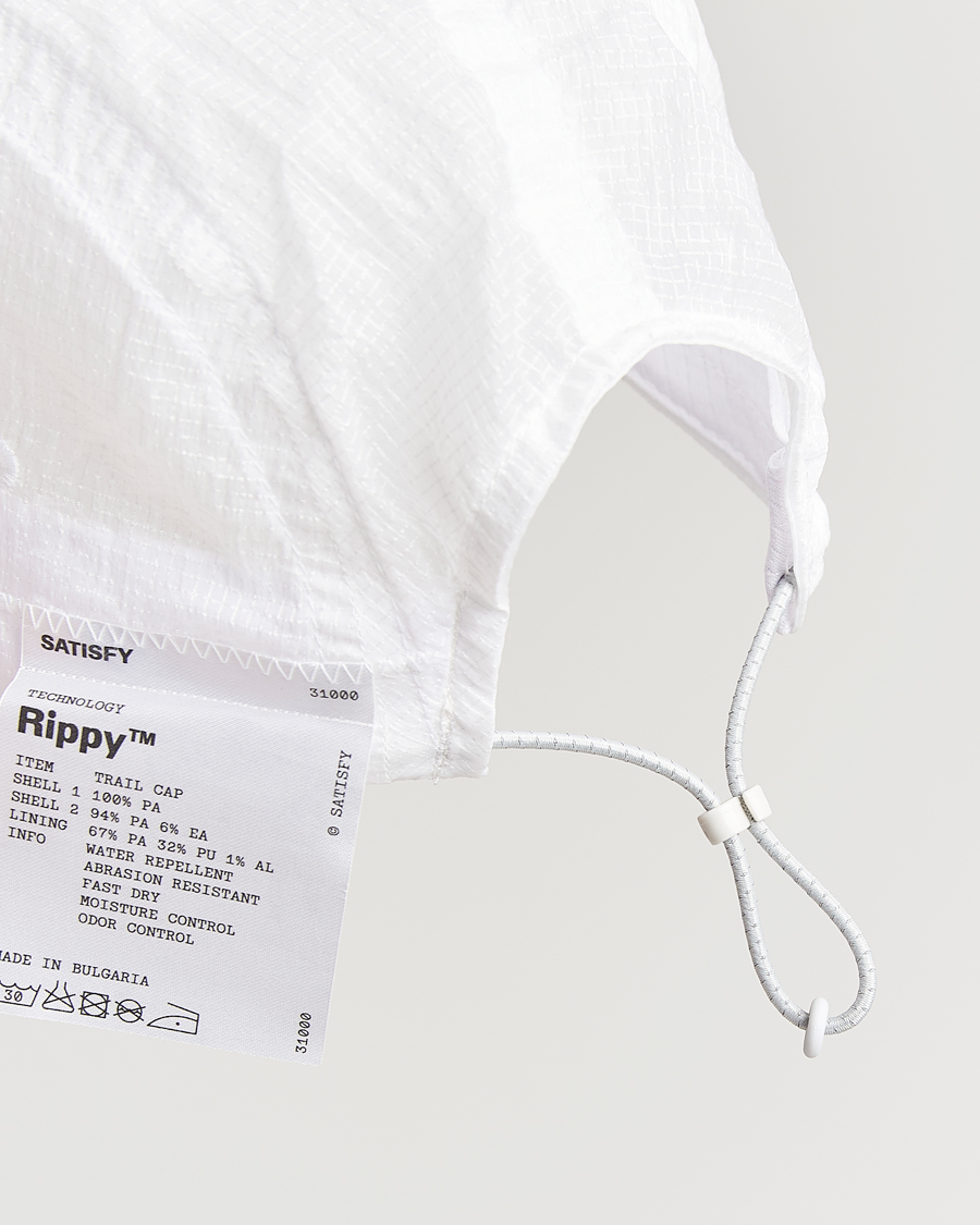 Heren | Hoeden en petten | Satisfy | Rippy Trail Cap Off White