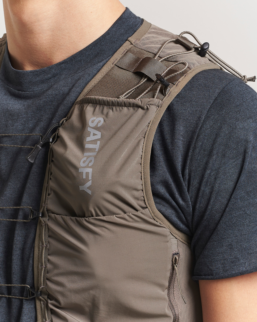 Heren | Satisfy Justice Cordura Hydration Vest 5L Falcon | Satisfy | Justice Cordura Hydration Vest 5L Falcon