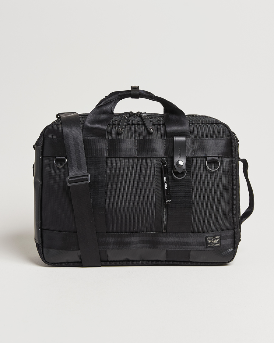 Heren | Tassen | Porter-Yoshida & Co. | Heat 3Way Briefcase Black
