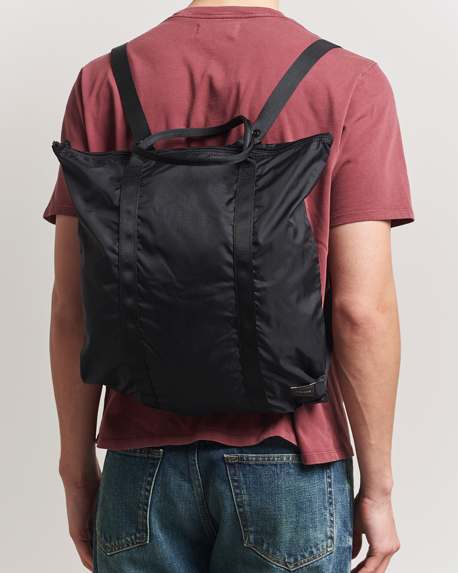 Heren | Tassen | Porter-Yoshida & Co. | Flex 2Way Tote Bag Black