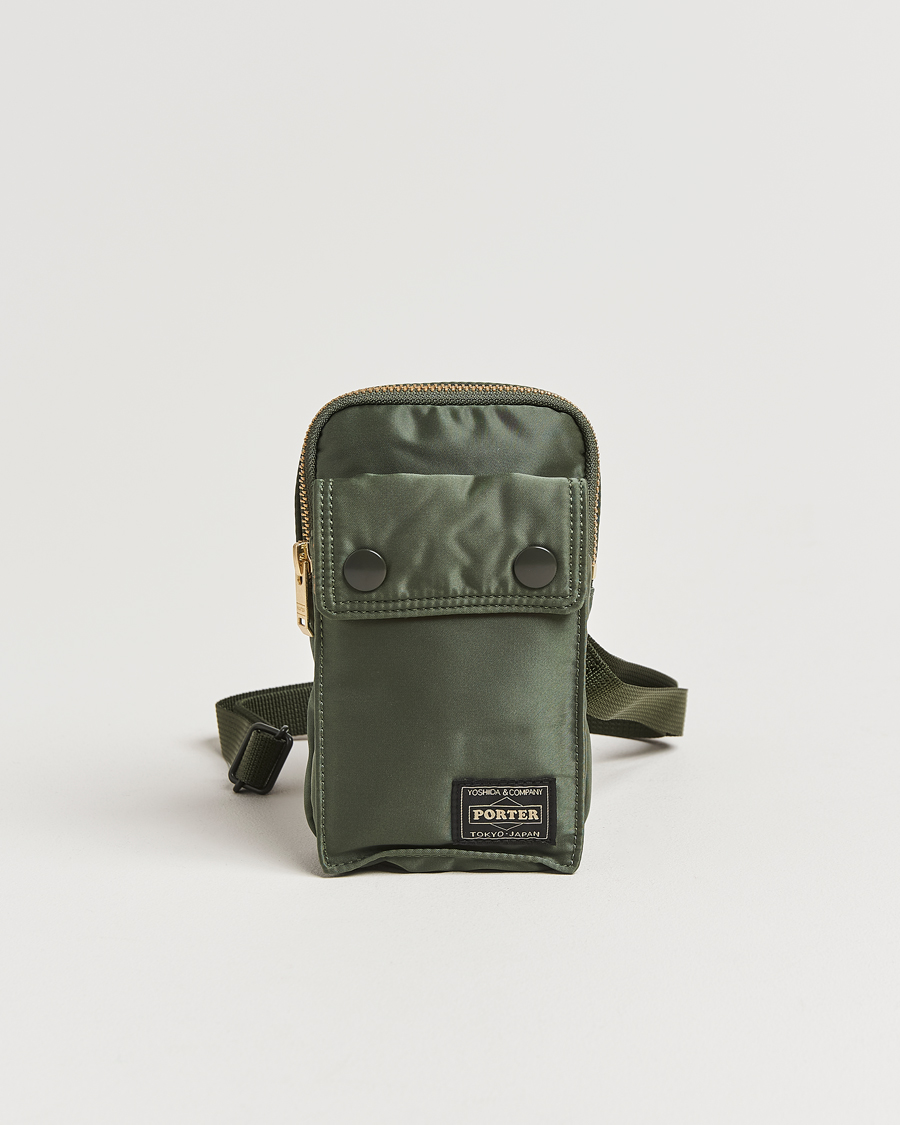 Heren | Tassen | Porter-Yoshida & Co. | Tanker Mobile Pouch Sage Green