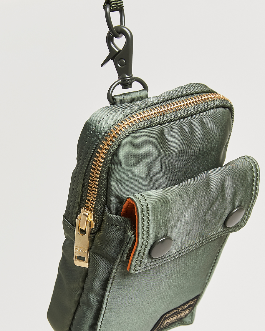 Heren | Tassen | Porter-Yoshida & Co. | Tanker Mobile Pouch Sage Green