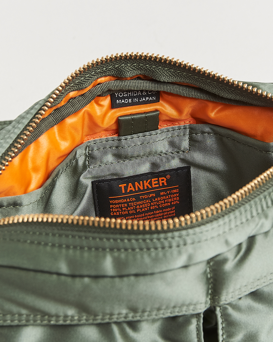 Heren | Tassen | Porter-Yoshida & Co. | New Tanker Sling Bag Sage Green
