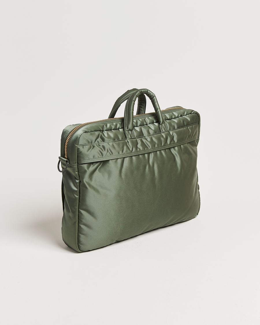 Heren | Tassen | Porter-Yoshida & Co. | Porter-Yoshida & Co.Tanker 2Way Document BagSage Green