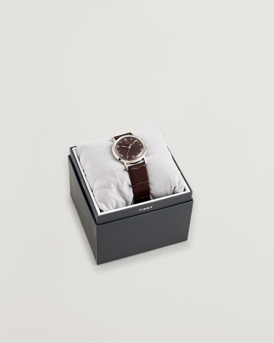 Heren | Timex Marlin Handwind 34mm Chocolate Brown Dial | Timex | Marlin Handwind 34mm Chocolate Brown Dial