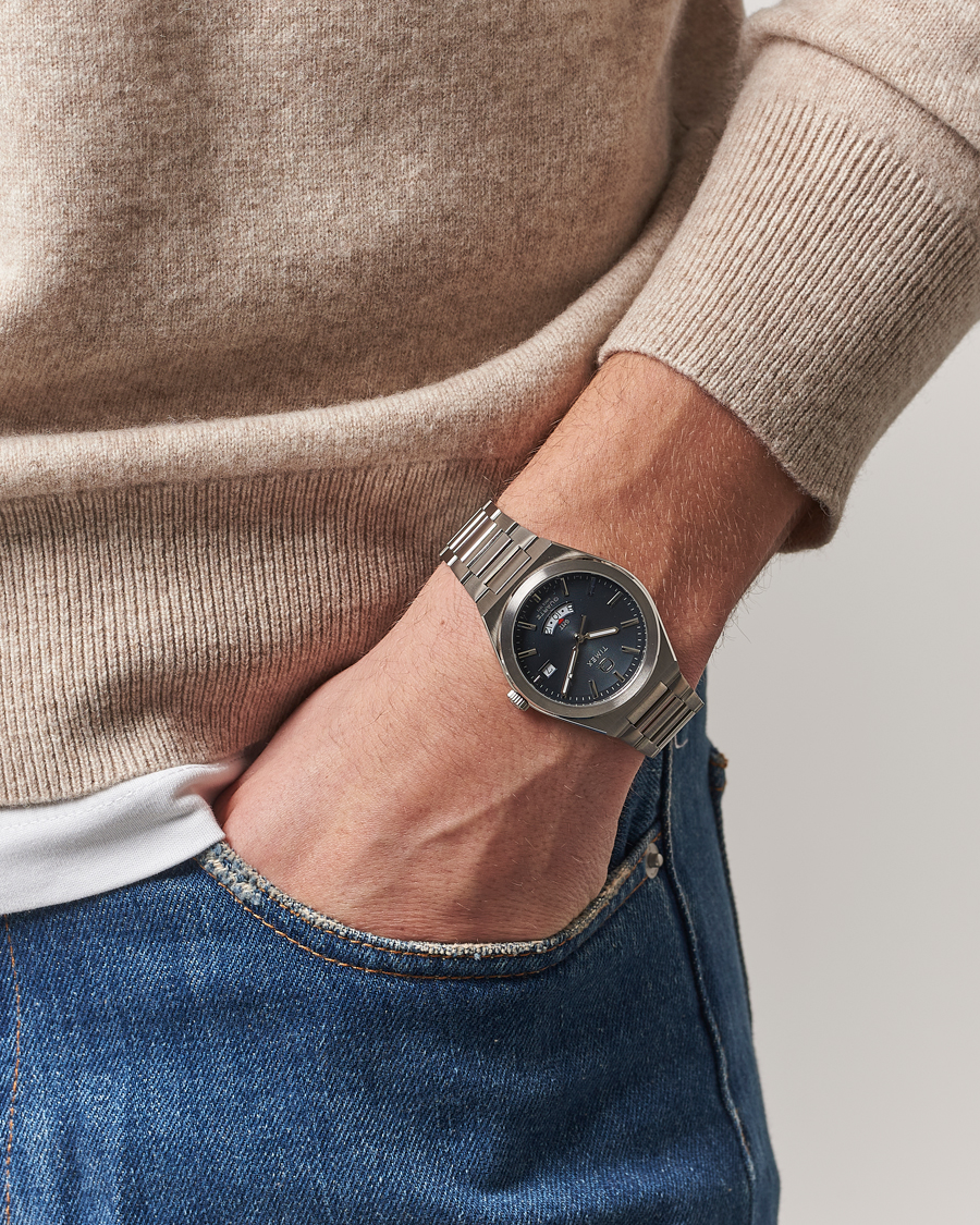 Heren | Timex Q Timex Continental GMT Stainless Steel 39mm Black Dial | Timex | Q Continental GMT Stainless Steel 39mm Black Dial