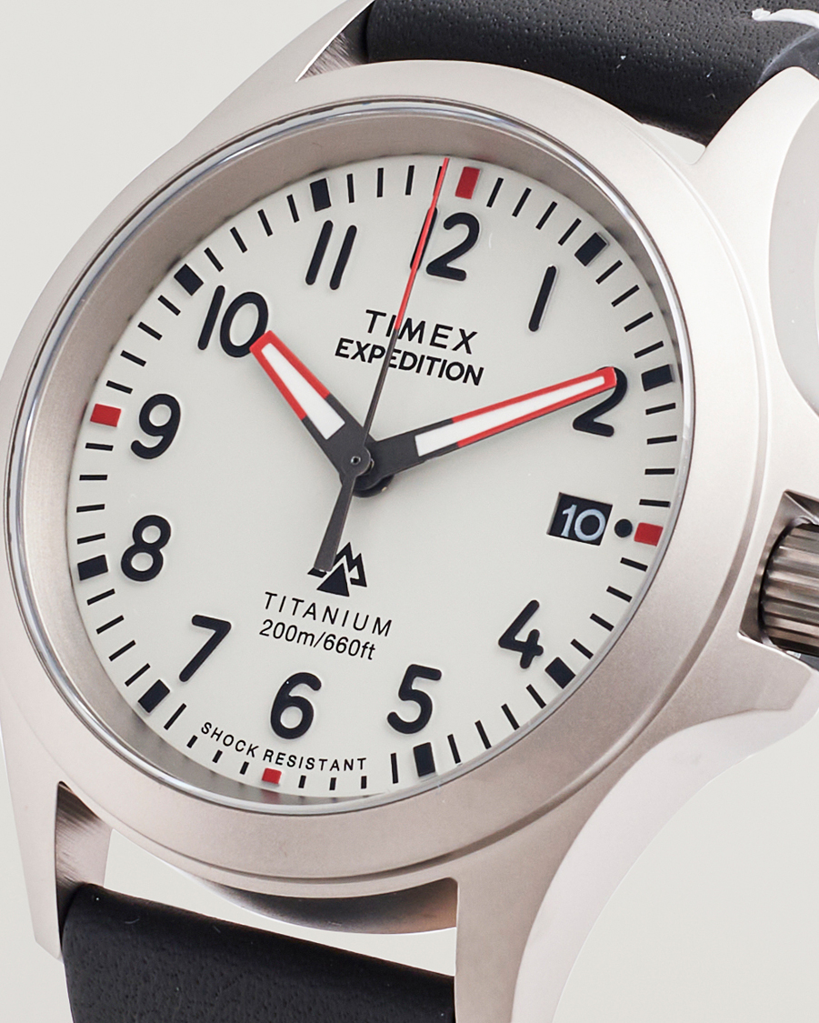 Heren | Timex Expedition Titanium 38mm Light Gray Dial | Timex | Expedition Titanium 38mm Light Gray Dial