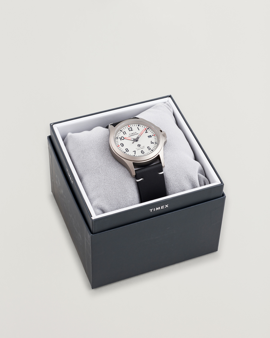 Heren | Timex Expedition Titanium 38mm Light Gray Dial | Timex | Expedition Titanium 38mm Light Gray Dial