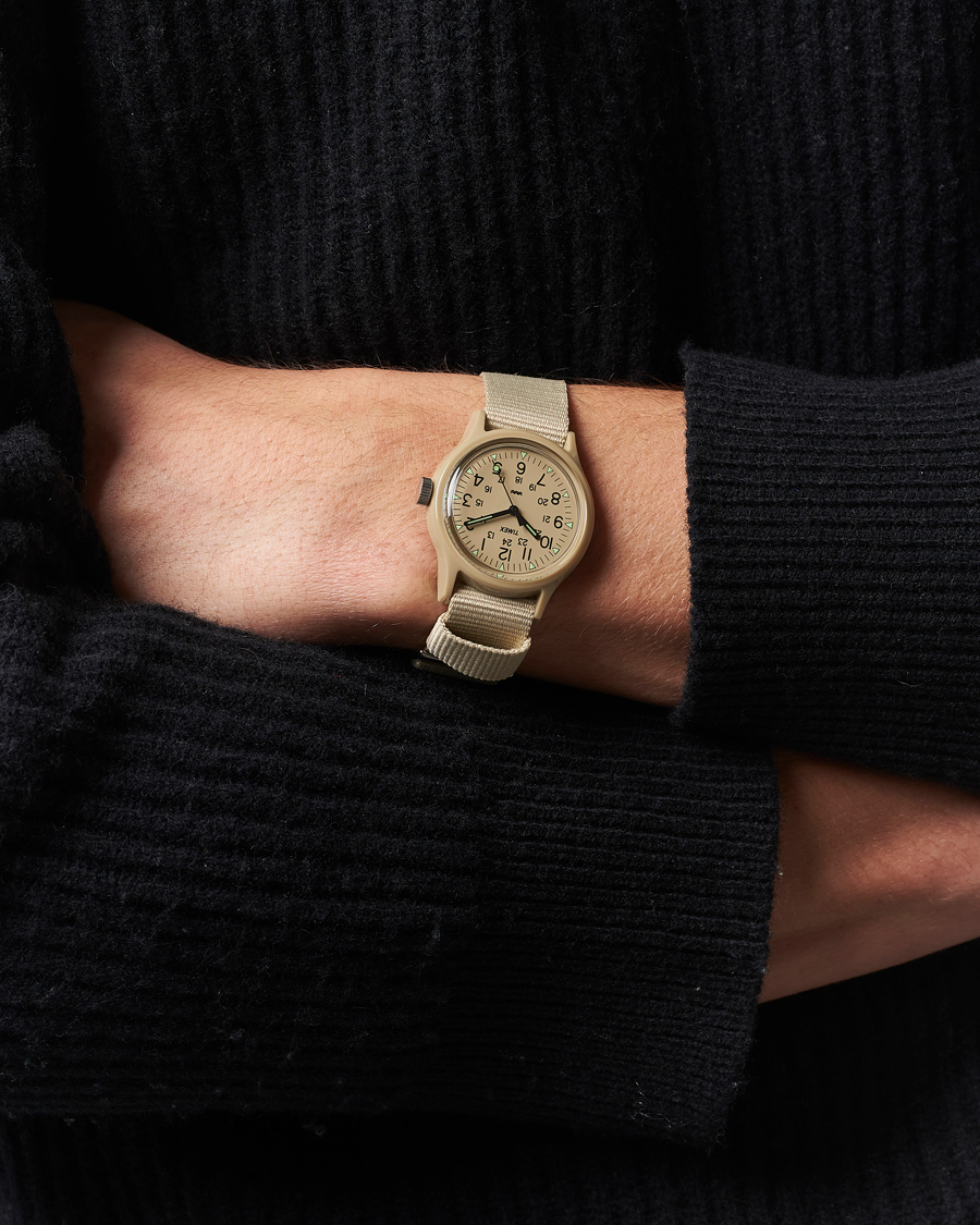 Heren | Timex MK1 Resin 36mm Tan Dial | Timex | MK1 Resin 36mm Tan Dial