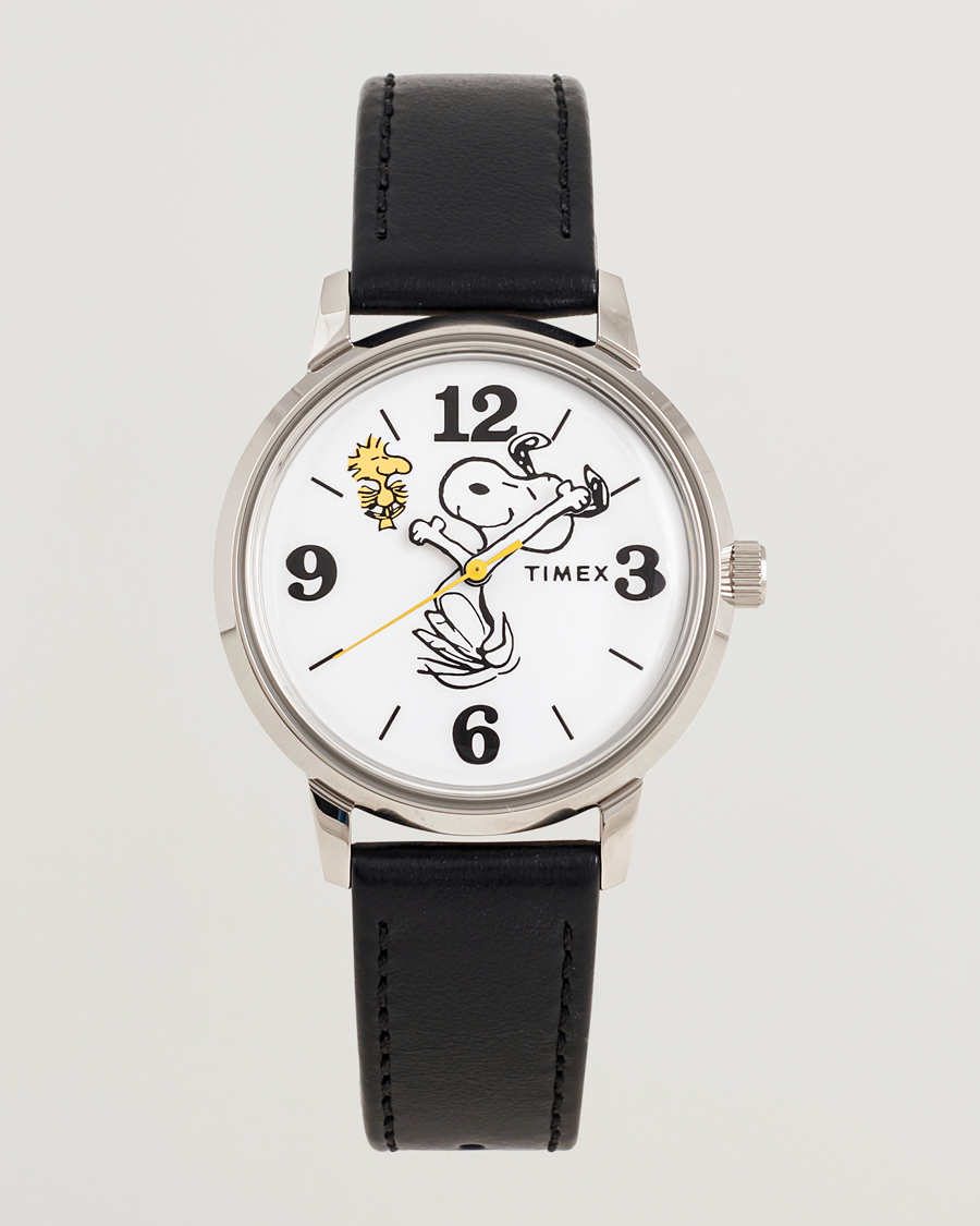Heren | Timex Timex X Peanuts Marlin Quartz Snoopy 38mm White Dial | Timex | X Peanuts Marlin Quartz Snoopy 38mm White Dial