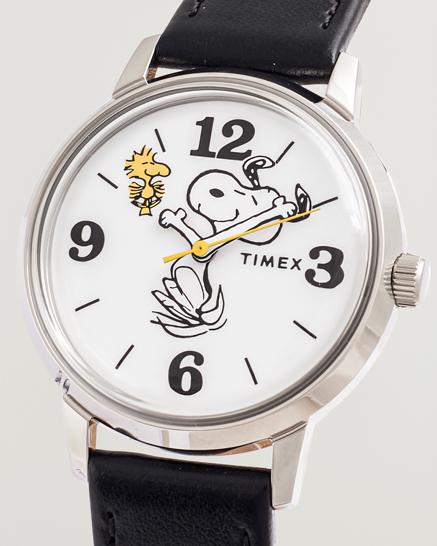 Heren | Timex Timex X Peanuts Marlin Quartz Snoopy 38mm White Dial | Timex | X Peanuts Marlin Quartz Snoopy 38mm White Dial