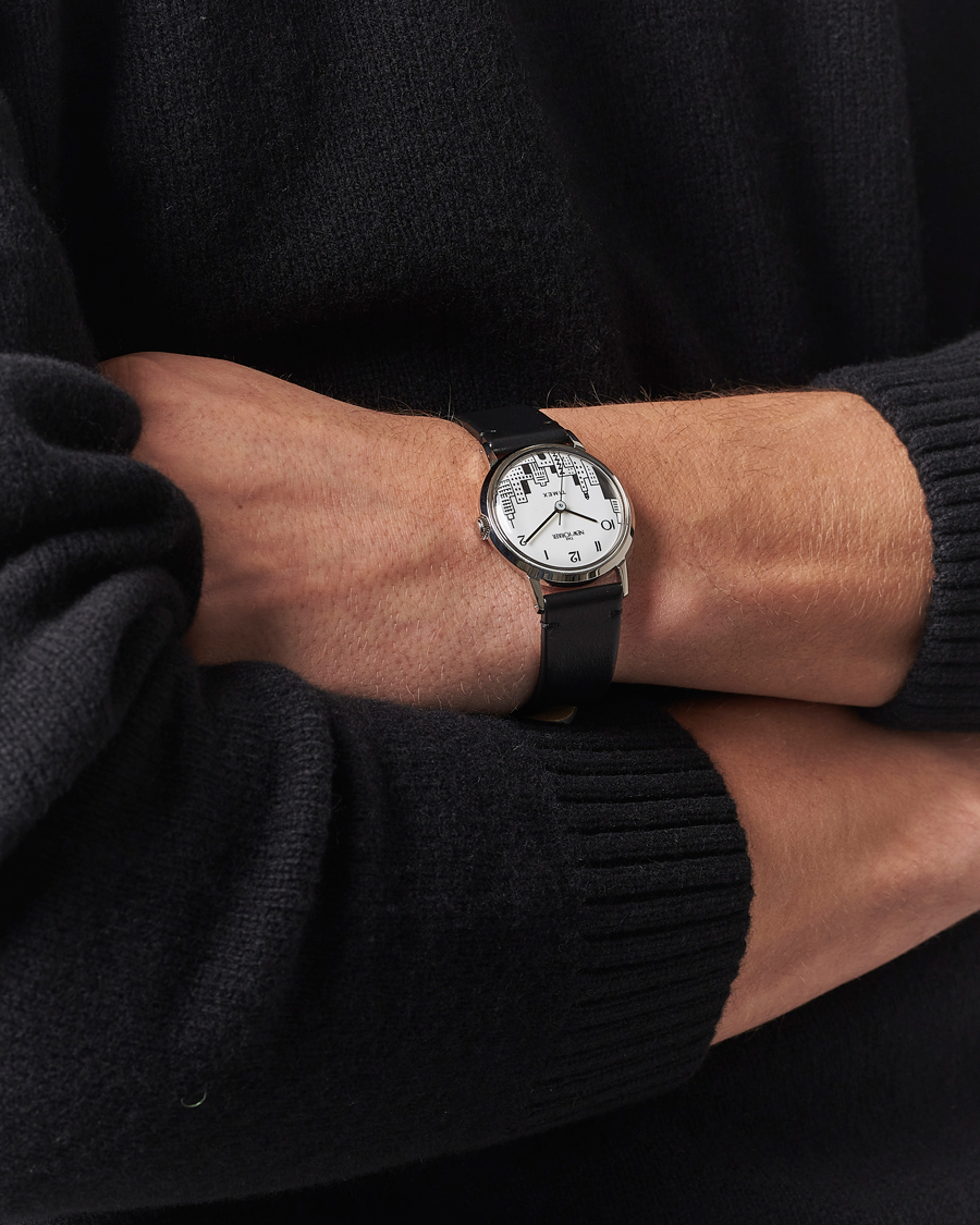 Heren | Timex Timex X New Yorker Marlin Hand Wind 34mm White Dial | Timex | X New Yorker Marlin Hand Wind 34mm White Dial