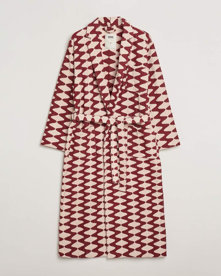 Heren | Pyjama's en gewaden | OAS | Forest Waver Long Robe Big Lauda