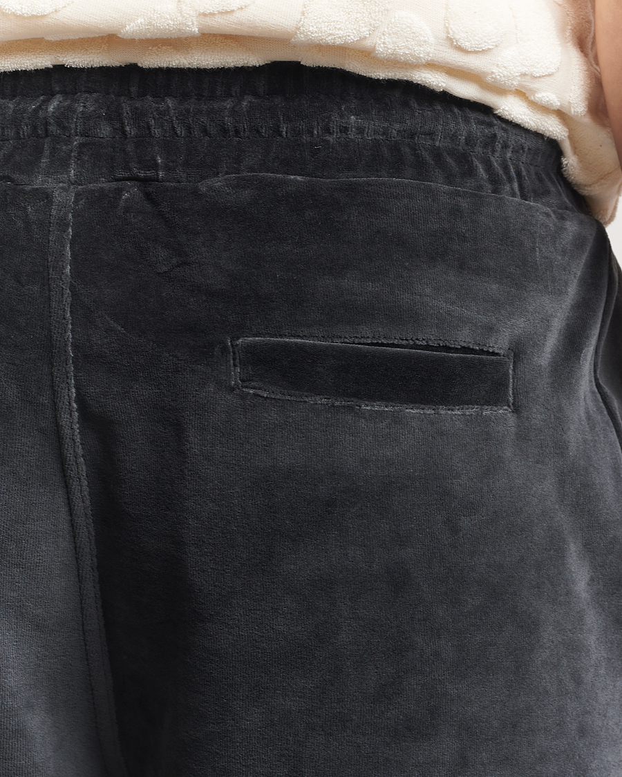 Heren | Korte broek | OAS | Velour Shorts Nearly Black