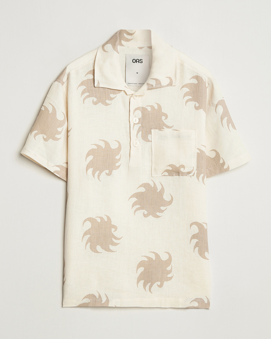 Heren | Overhemden | OAS | Cuba Linen Shirt Girona