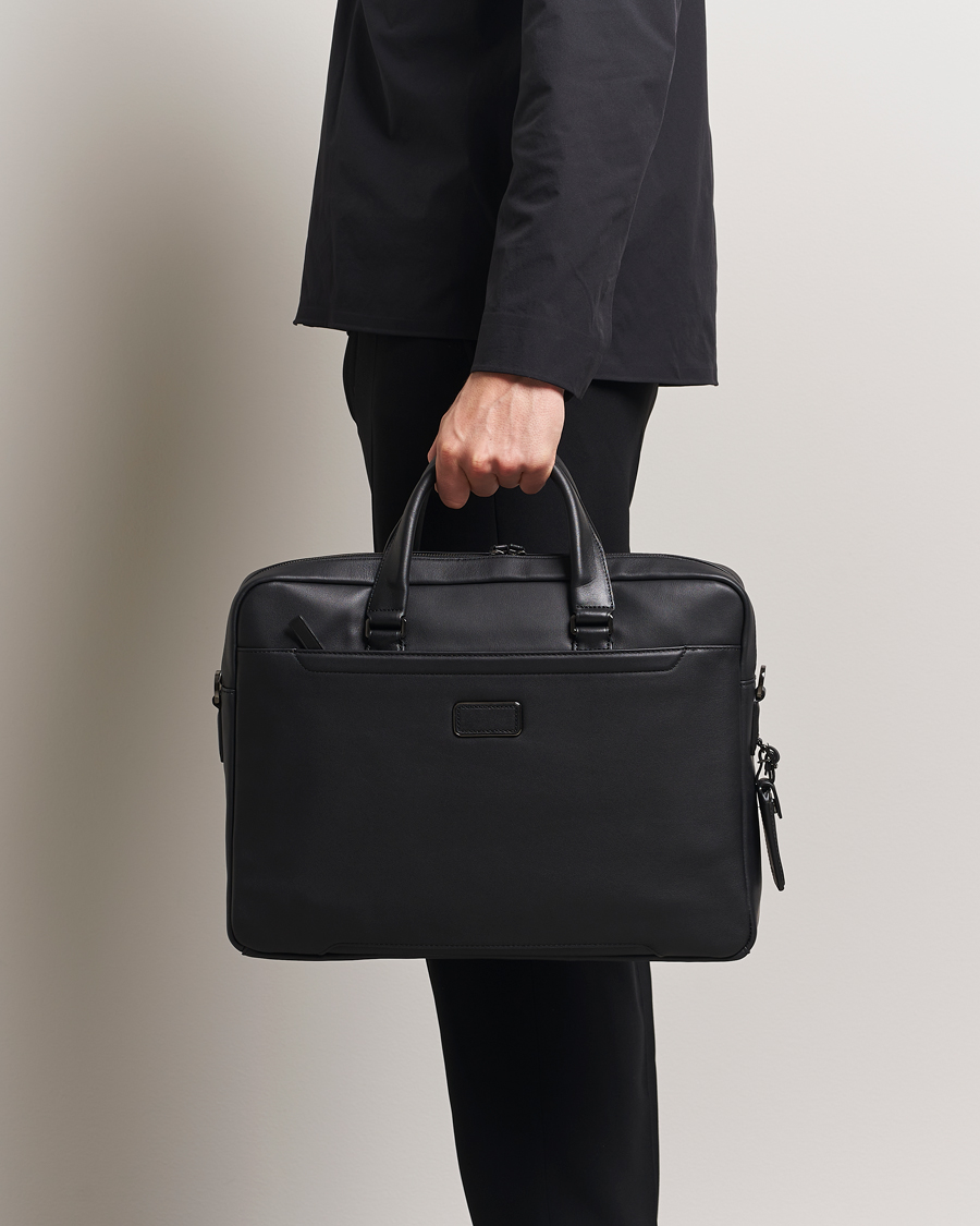Heren | Tassen | TUMI | Harrison Avondale Top Zip Briefcase Black