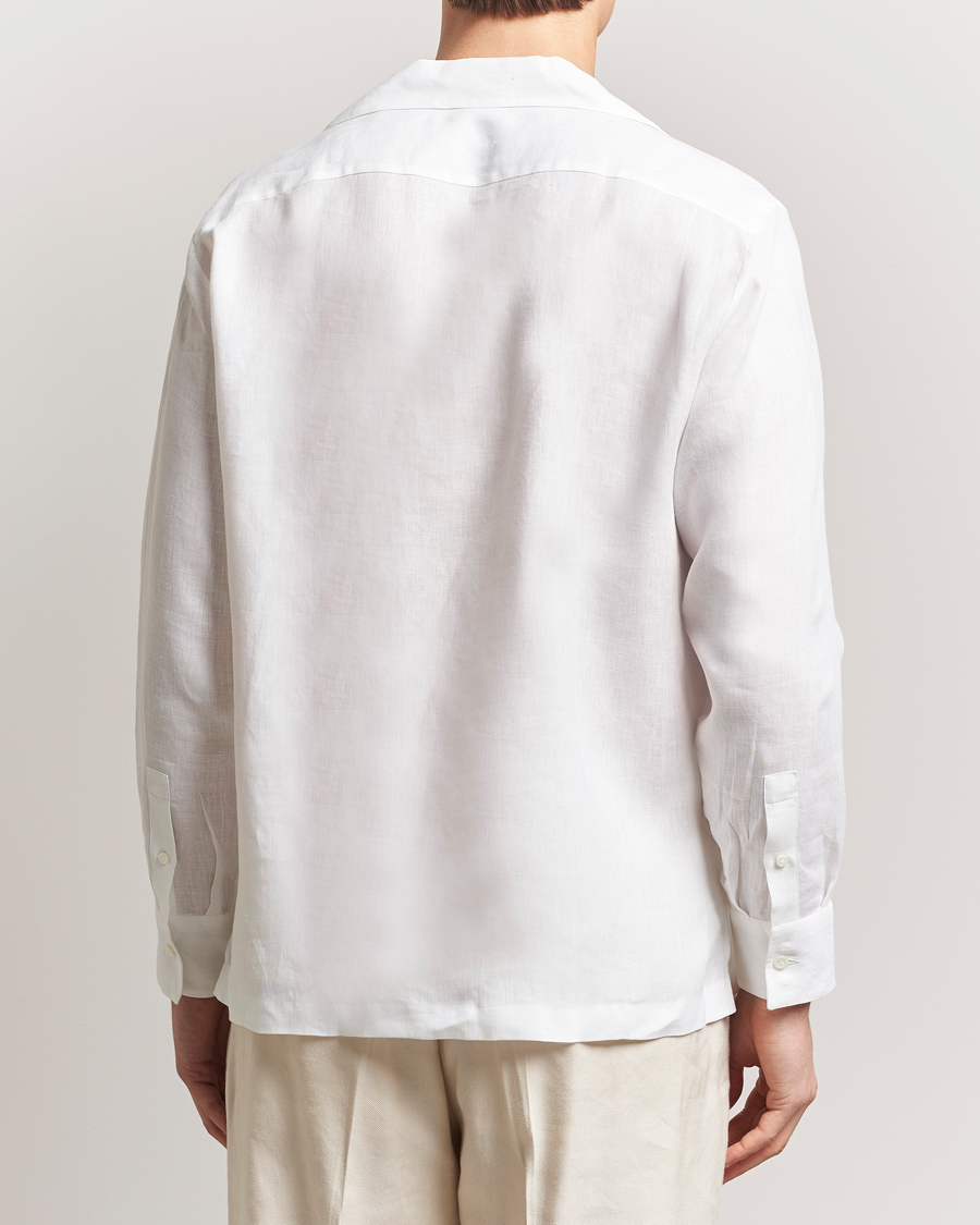 Heren | Overhemden | Lardini | Paul Linen Resort Shirt White