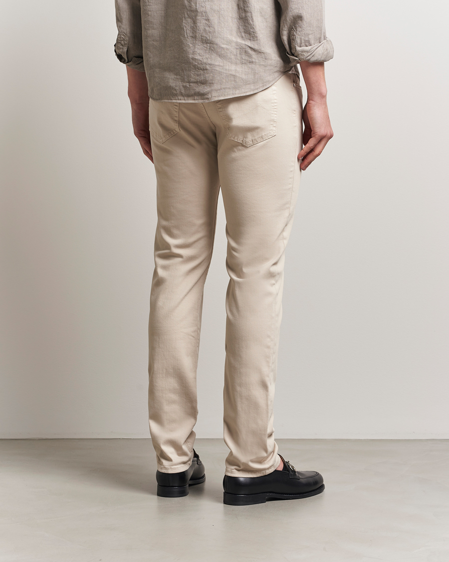 Heren | Broeken | Jacob Cohën | Bard Slim Fit 5-Pocket Pants Almond