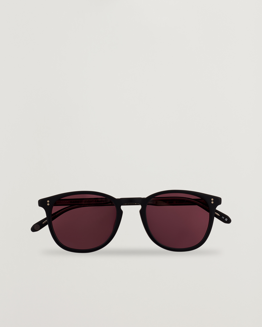 Heren | Zonnebrillen | Garrett Leight | Kinney 49 Sunglasses Black