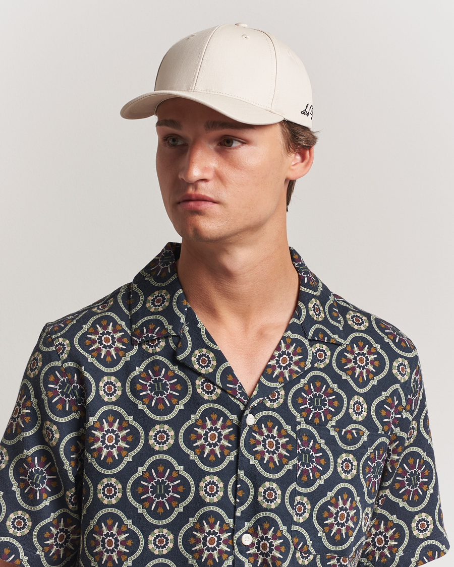 Heren | Hoeden en petten | LES DEUX | Crew Organic Baseball Cap Ivory